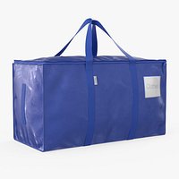 TICONN Extra Large Moving Bag with Zipper Blue