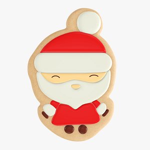 christmas cookie santa model