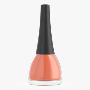 3D polish nail bottle