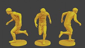 Soccer Player SP 040 3D model