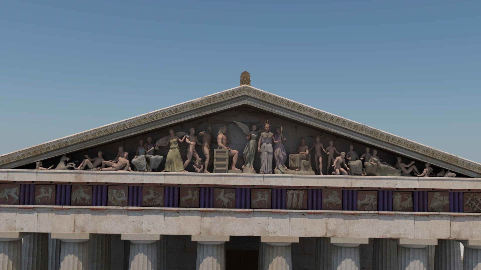 The Acropolis 3D Model - TurboSquid 2499428