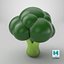 Stylized Broccoli 3D model