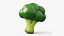 Stylized Broccoli 3D model