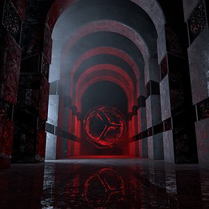 concepts majestic dark occult 3D model