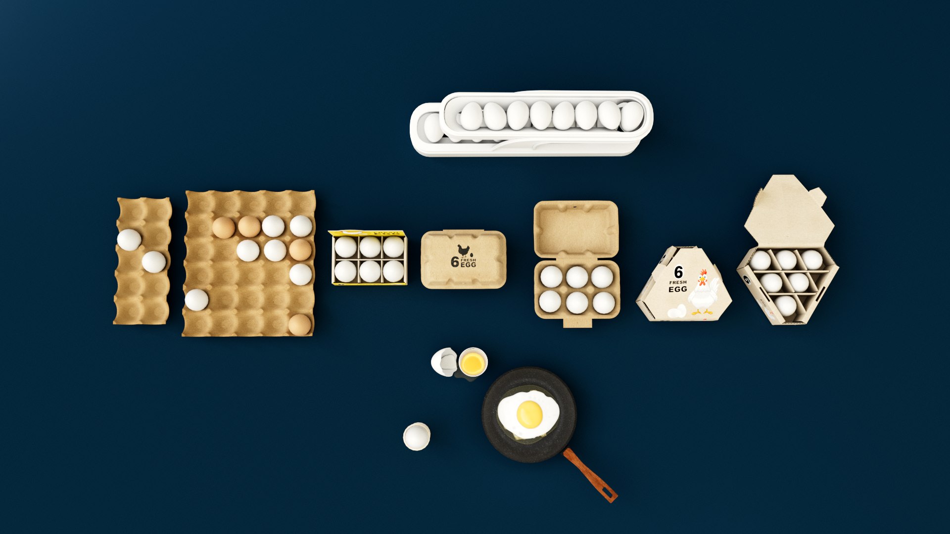 3D Egg Carton model https://p.turbosquid.com/ts-thumb/VS/83dIlf/3b/eggtray_04/png/1753303436/1920x1080/fit_q87/09dc8d623c49b20d48e4a050ef94e8e97afdb0eb/eggtray_04.jpg