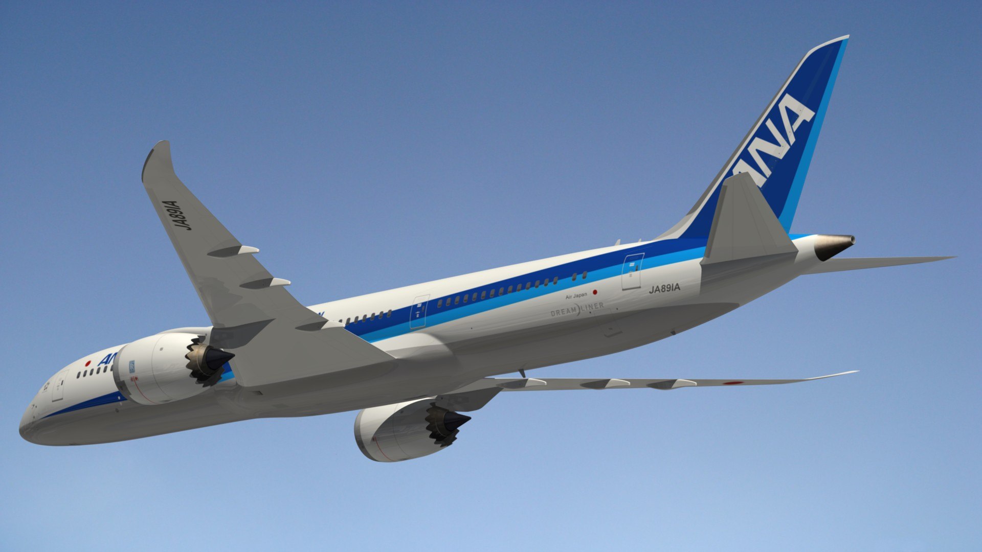 3D Boeing 787 Ana Model - TurboSquid 1679306