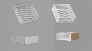 Metal PullOut Basket Set 4 Models