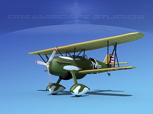 Curtiss P-6E Hawk V02