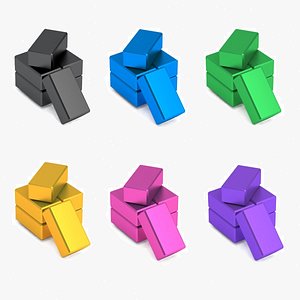 Yoga Blocks Bundle 3D