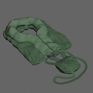 3d model life vest