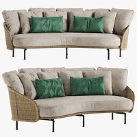 Talenti Nido bent sofa