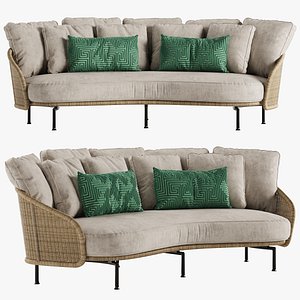 Talenti Nido bent sofa
