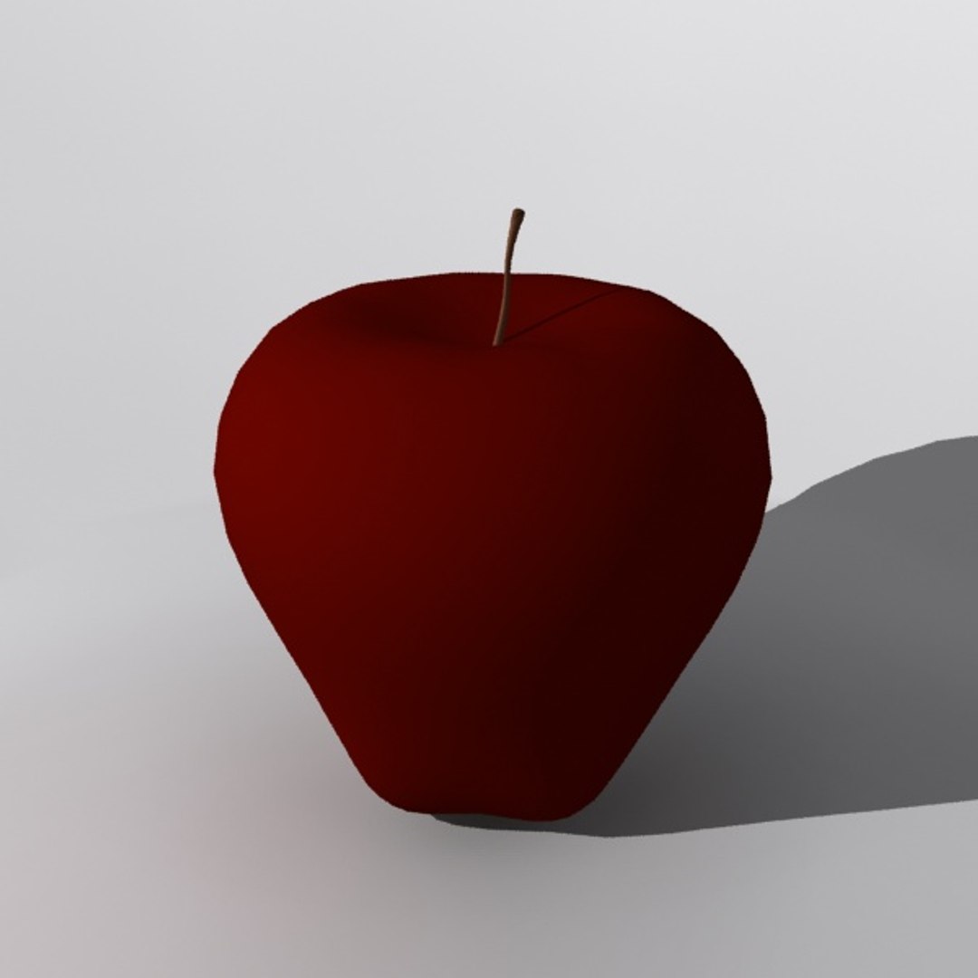 apple 3d model