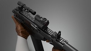 SMG V1 Submachine gun Fps - Tps