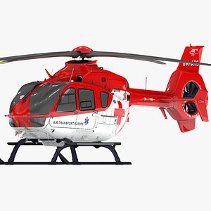 Eurocopter EC-135 Air Transport Europe L1910 3D model