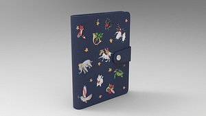 3D Handbag Purse Model 015 model