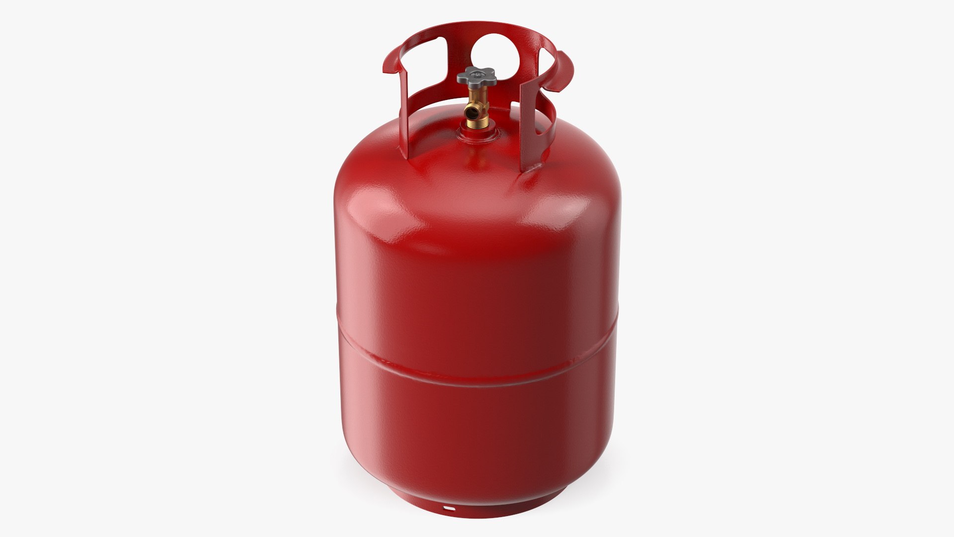 Propane Gas Cylinder 3D model preview