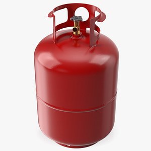 Propane Gas Cylinder 3D model