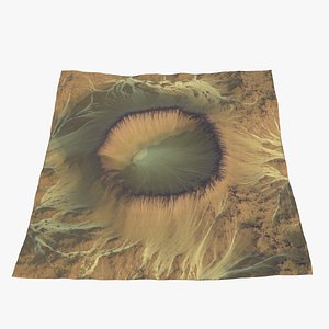 Eroded Desert Crater
