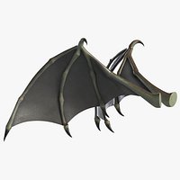 Demon Wings 3 Rigged