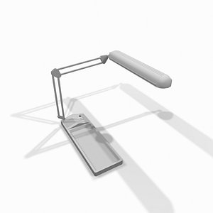 White desktop lamp