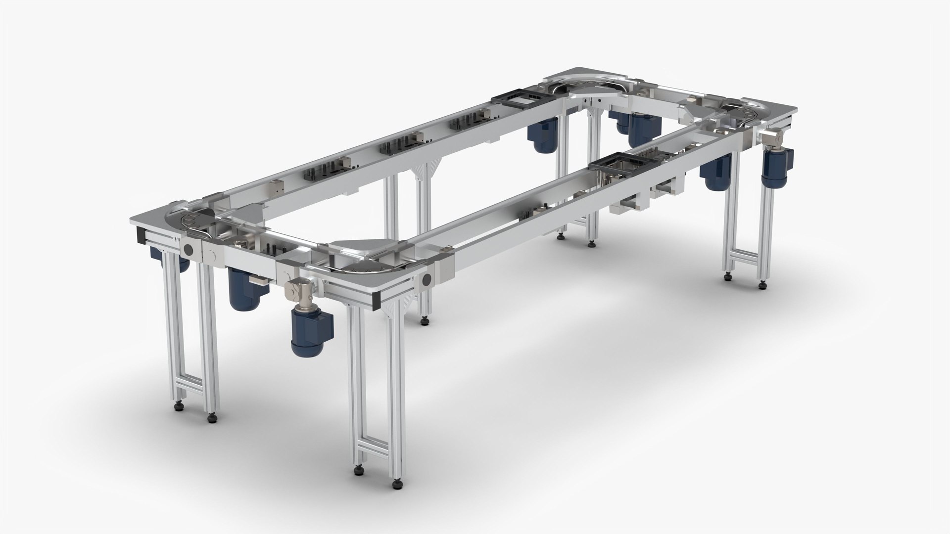 Free 3D Endless Square Conveyor Belt - TurboSquid 1992804