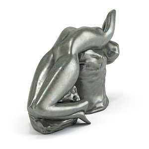 3D model sculpture art