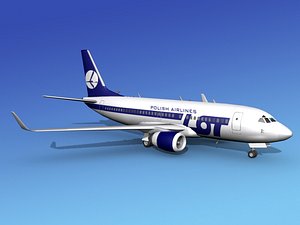 3d model boeing 737-700 737 airlines