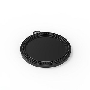 Pendant-Medallion-6-Blank 3D model