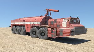 3D truck heavy model