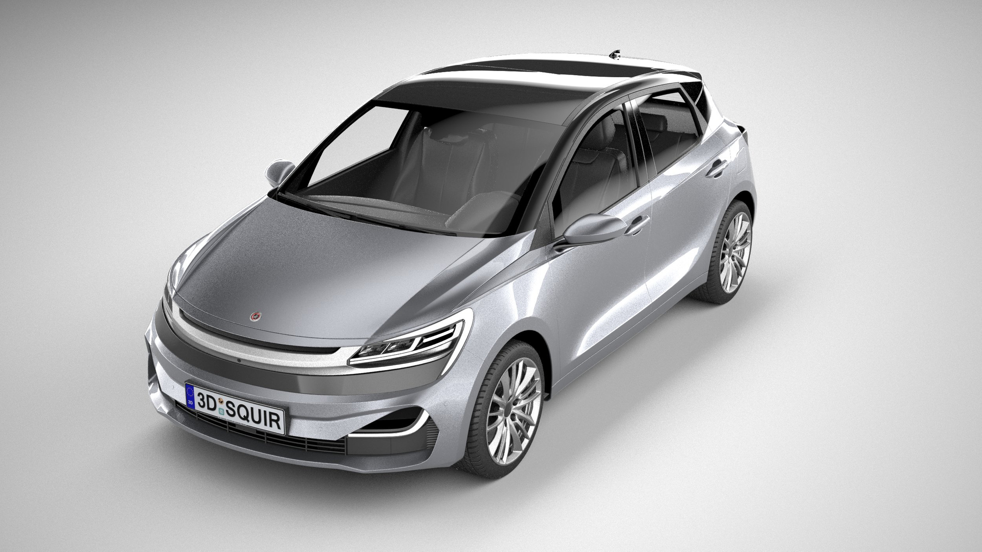 Generic Hatchback V2 2022 3D Model - TurboSquid 1915356