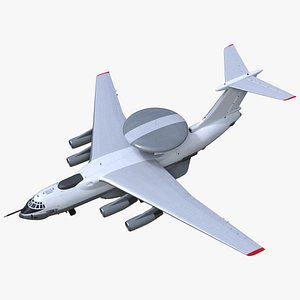 Aerial Reconnaissance Aircraft Rigged for Cinema 4D 3D