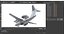 Aerial Reconnaissance Aircraft Rigged for Cinema 4D 3D