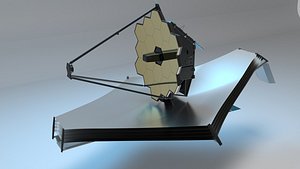 james webb space telescope 3D