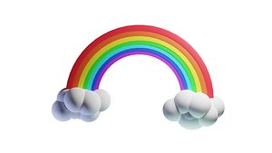 3D model rainbow