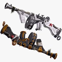 DEEPY STELL STYL STYLIZED GUN