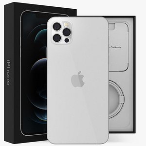 3D iphone 12 pro unboxed model