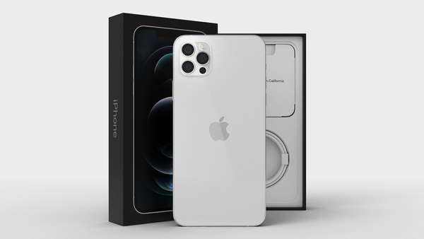 modelo 3d Apple iPhone 12 sin caja, blanco - TurboSquid 1690206