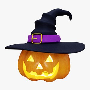 Jack O Lantern 003 3D
