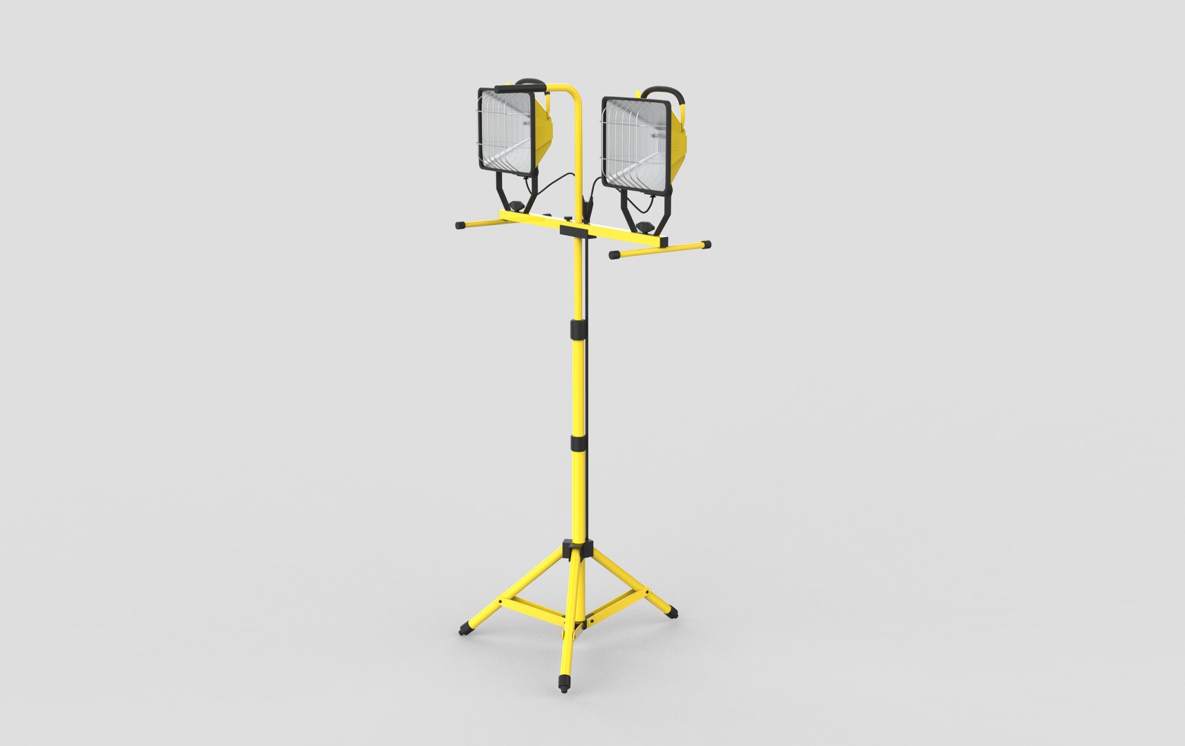Halogen Work Lights 3D Model Model - TurboSquid 2332199