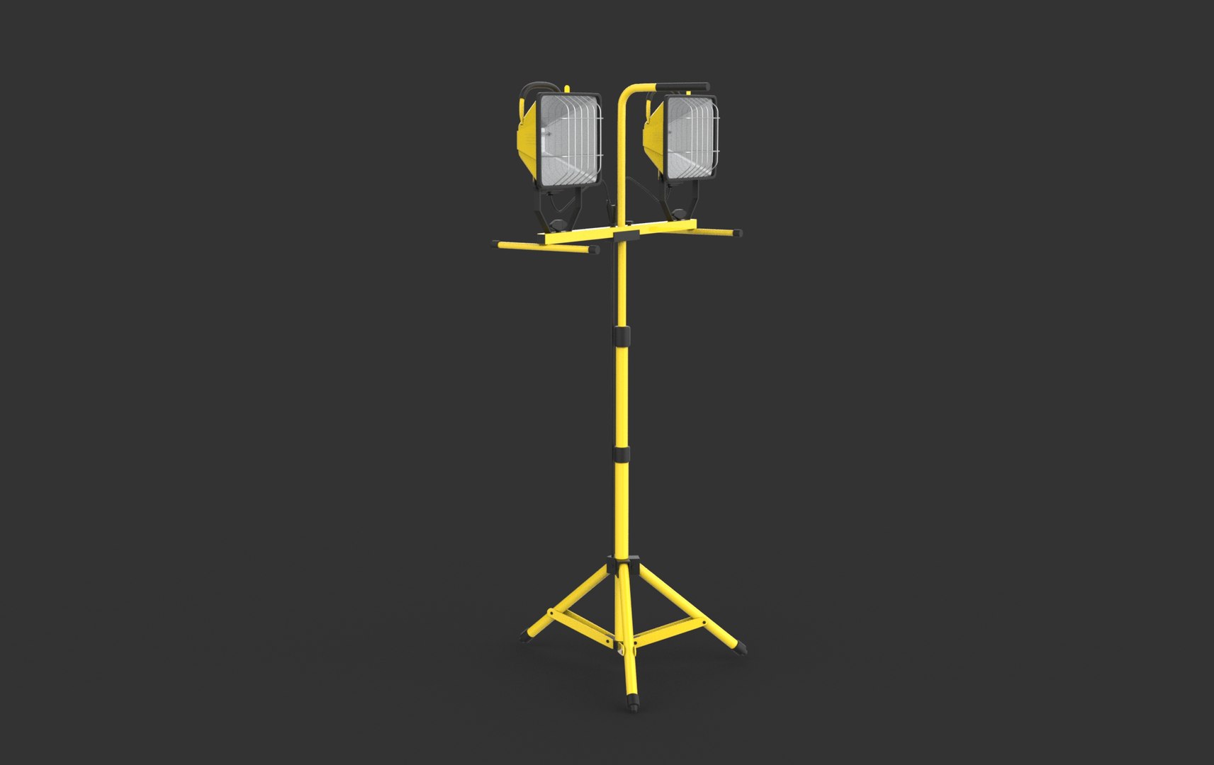 Halogen Work Lights 3D Model Model - TurboSquid 2332199