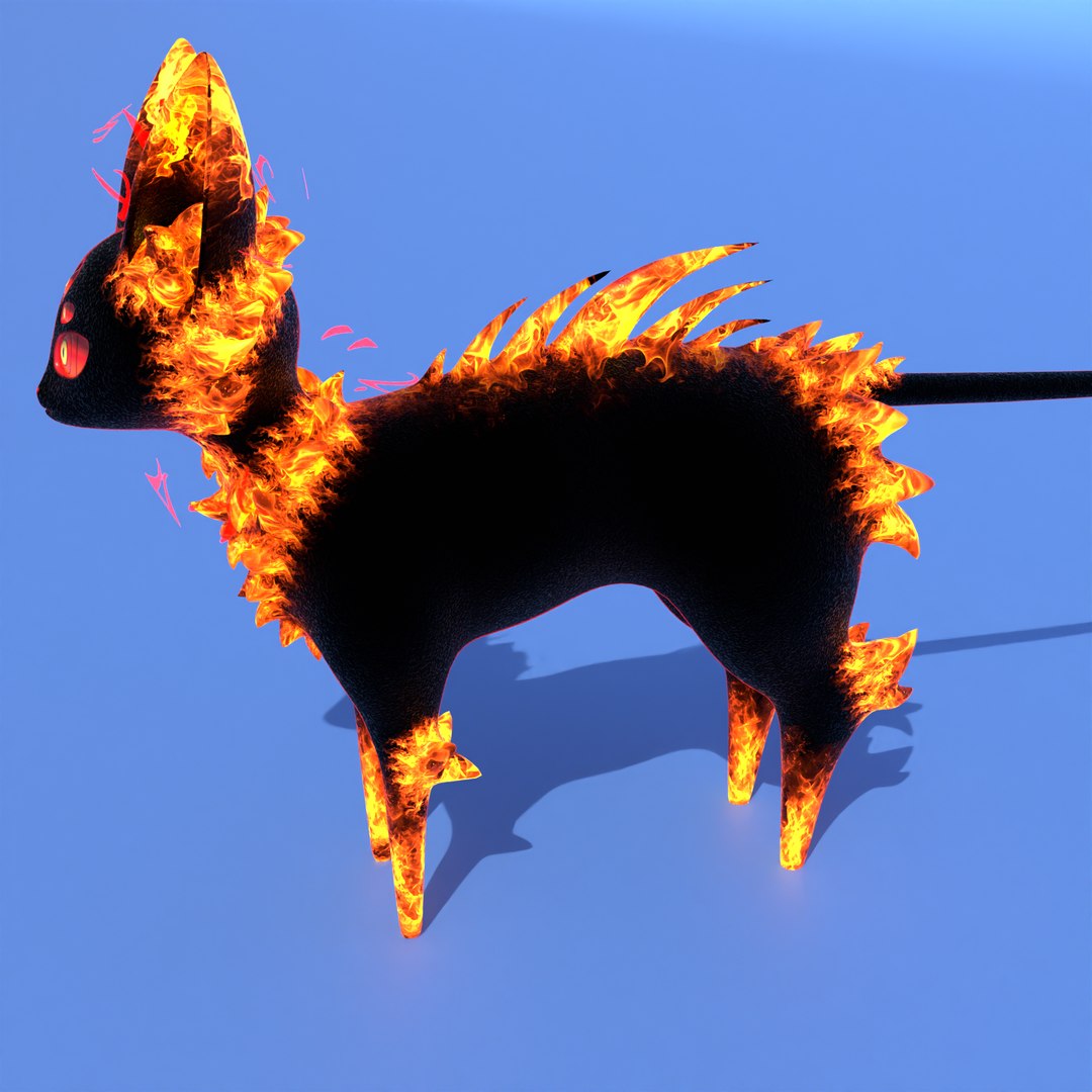 3D Volcano Cat - TurboSquid 2288507