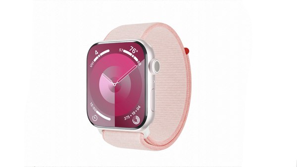 3D Apple Watch Series Sport Loop Light Pink Color TurboSquid