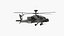 Attack Helicopter AH-64D Apache