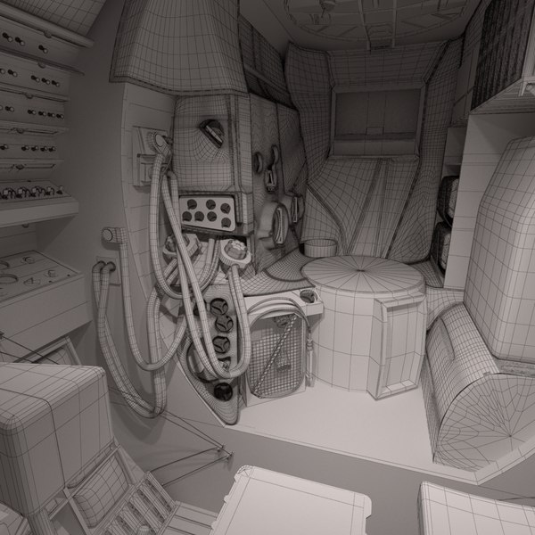 max lunar module interior