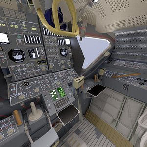 max lunar module interior