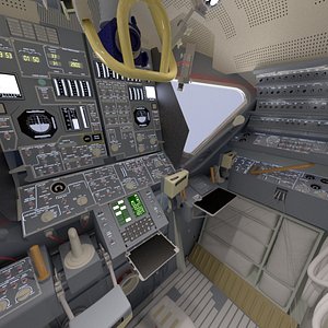 Lunar Module Interior