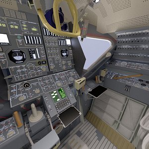 Lunar Module Interior