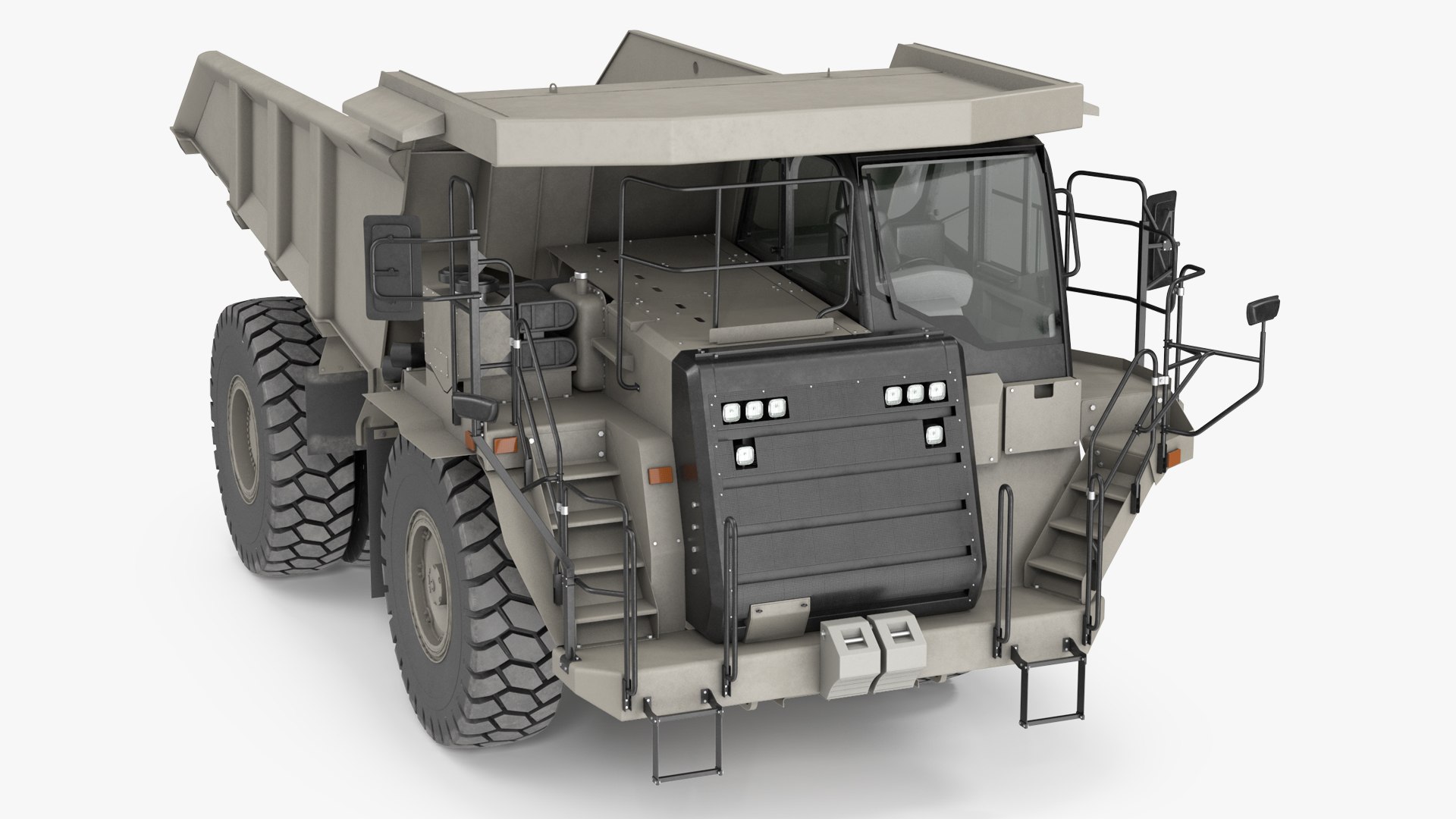 Off Highway Dump Truck Clean 3D model preview