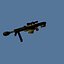 50 caliber 3d model